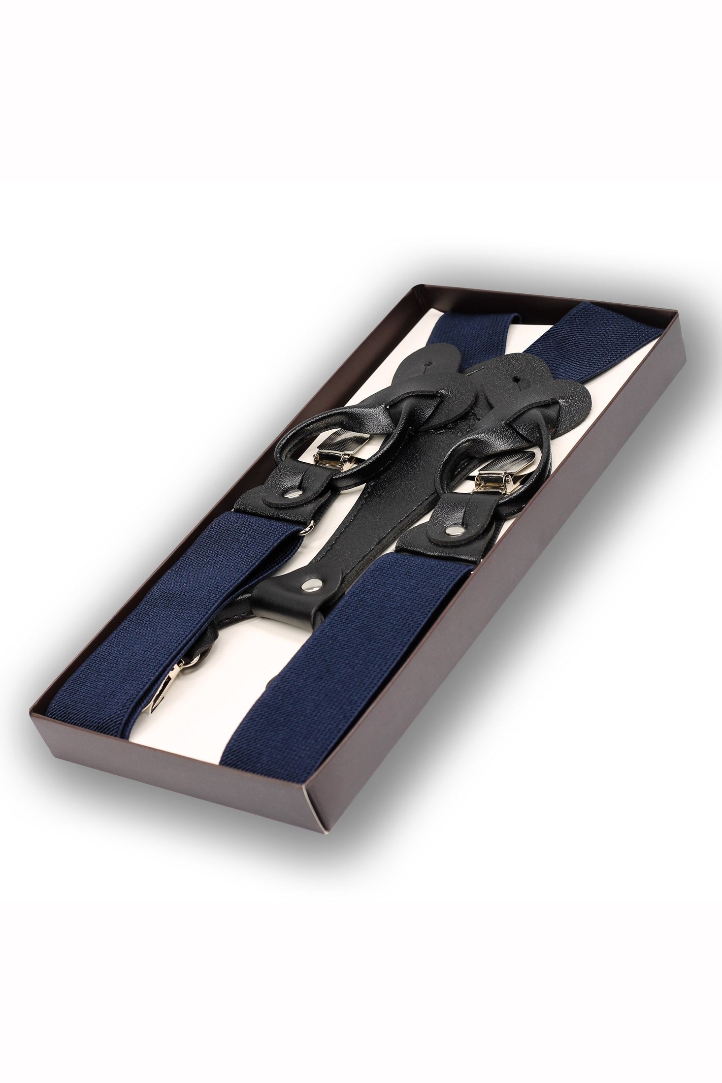NAVY ADJUSTABLE CLIP ON BRACES