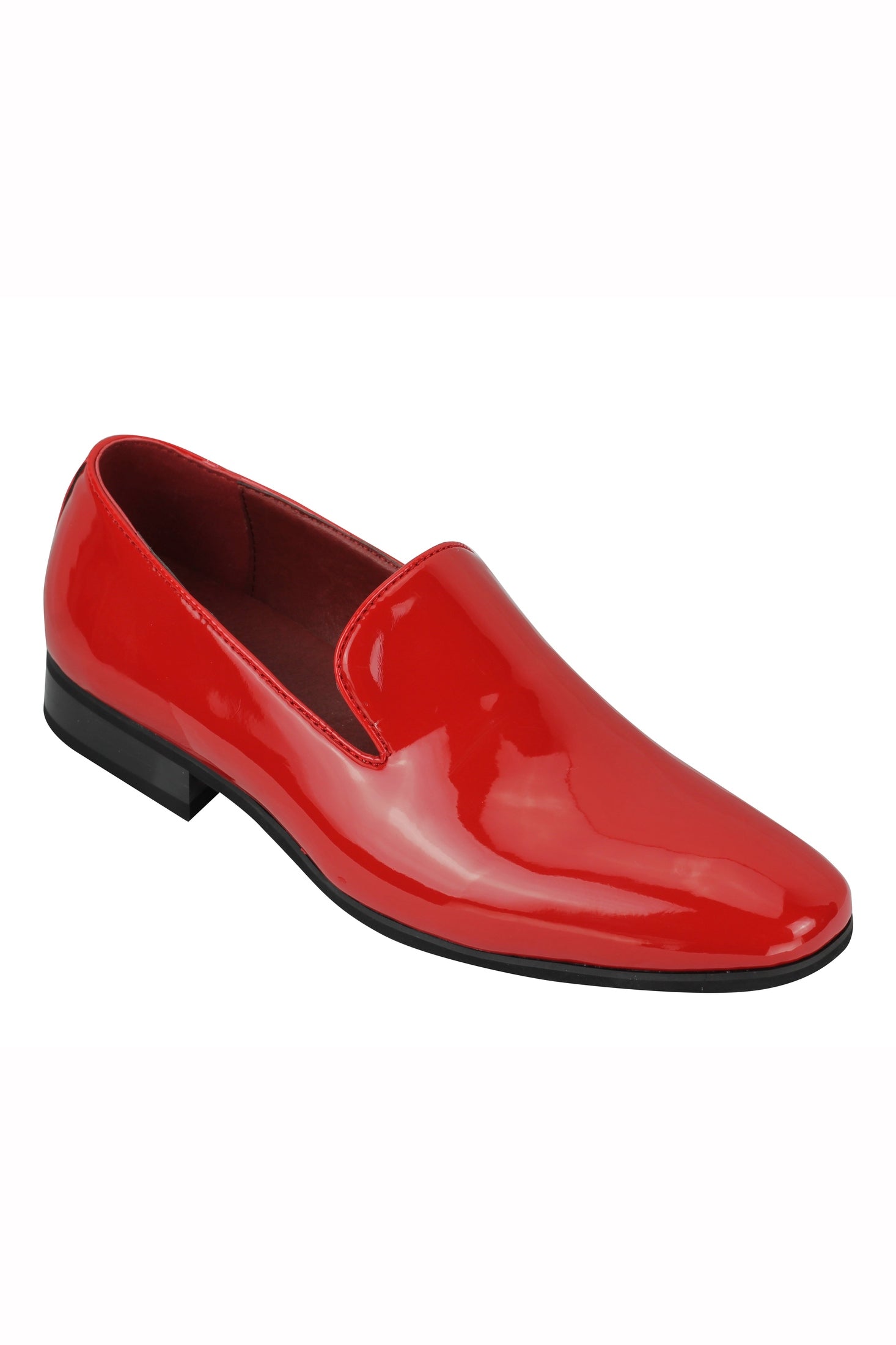 NEW MENS LOAFERS PATENT LEATHER SMART CASUAL SLIP ON DRIVING SHOES