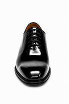 MIRO 1 Men’s Black Hi-Shine Patent Leather Wholecut Oxford Shoes Sartorial Shoes