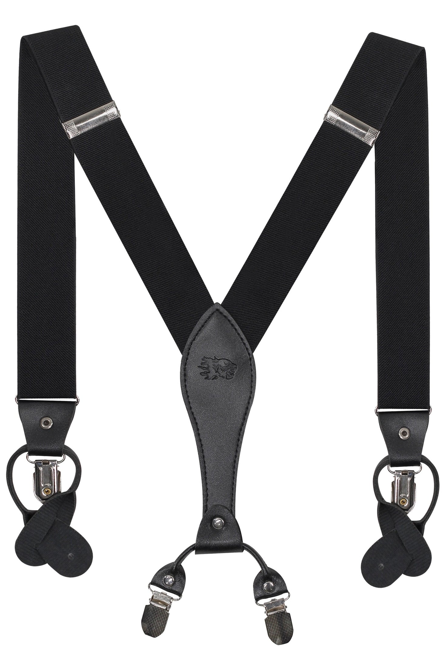 BLACK ADJUSTABLE CLIP ON BRACES