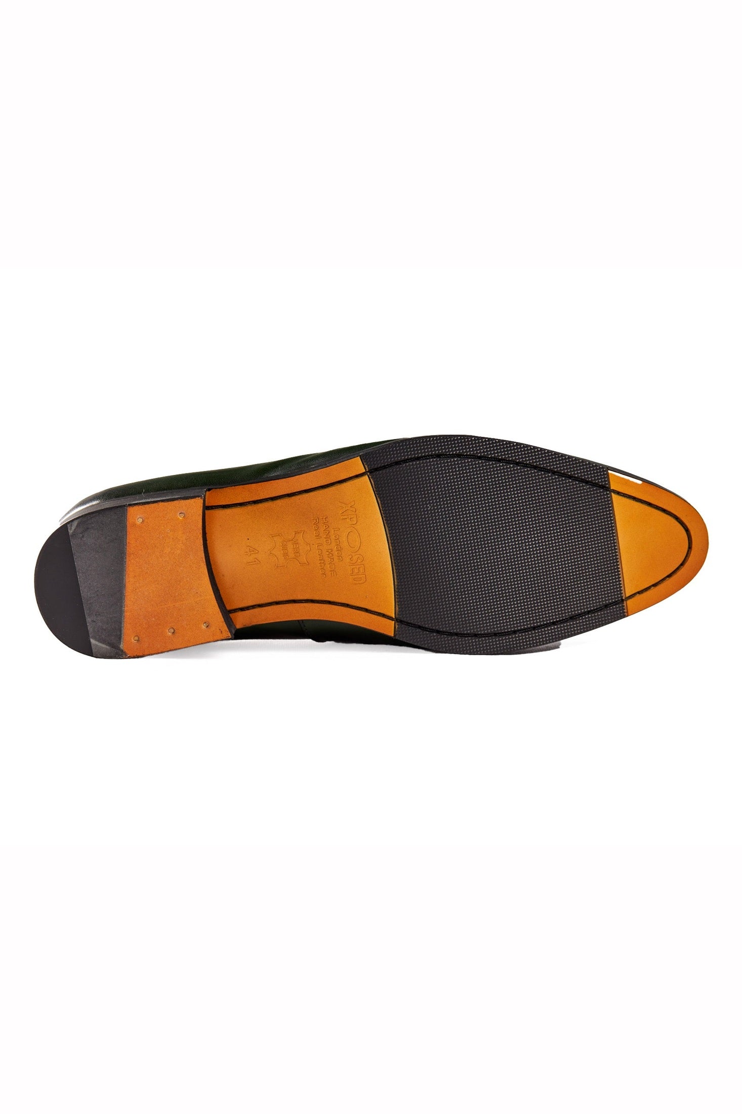 GREEN SUEDE LEATHER BOW TIE LOAFER