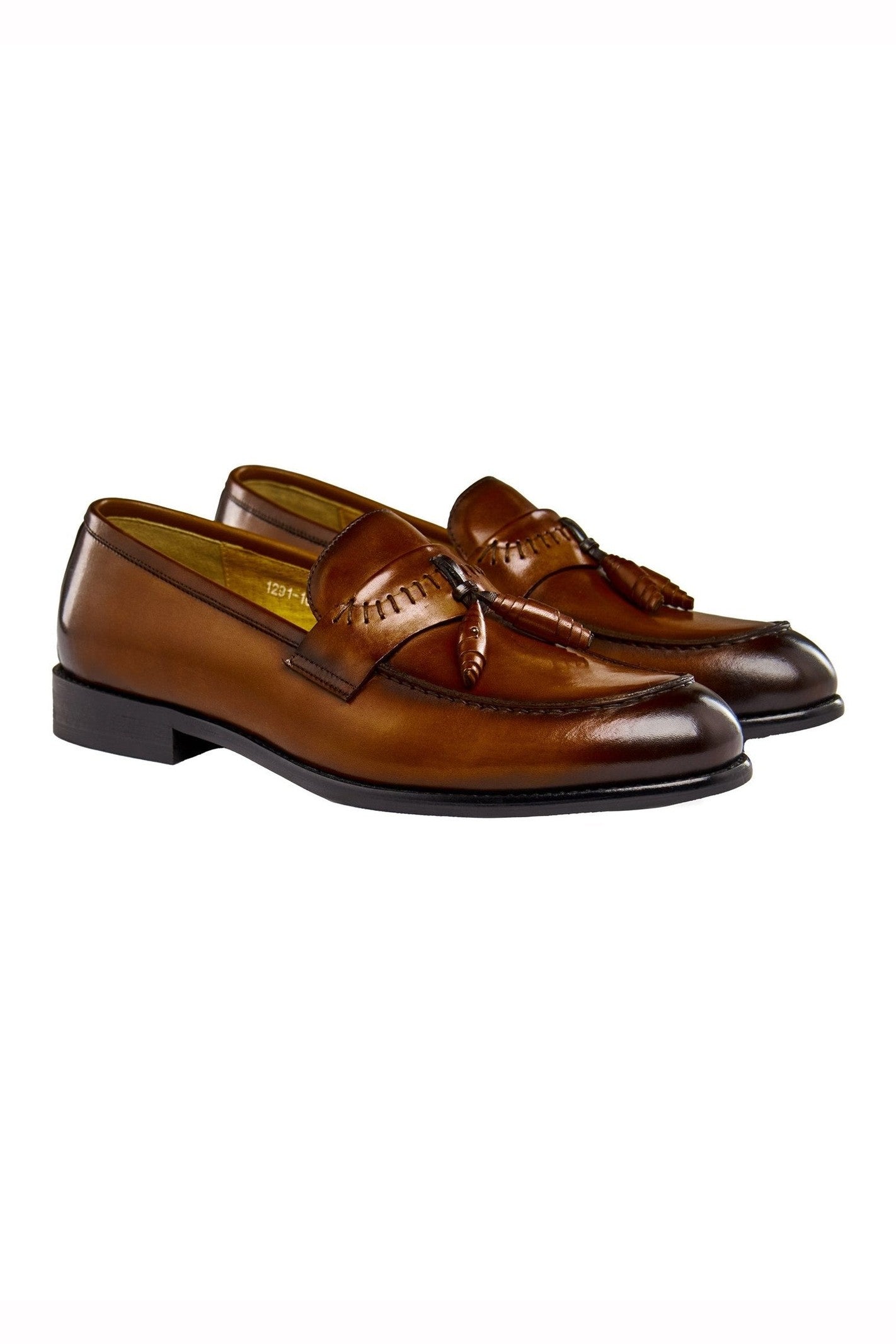 BROWN TASSEL LOAFERS