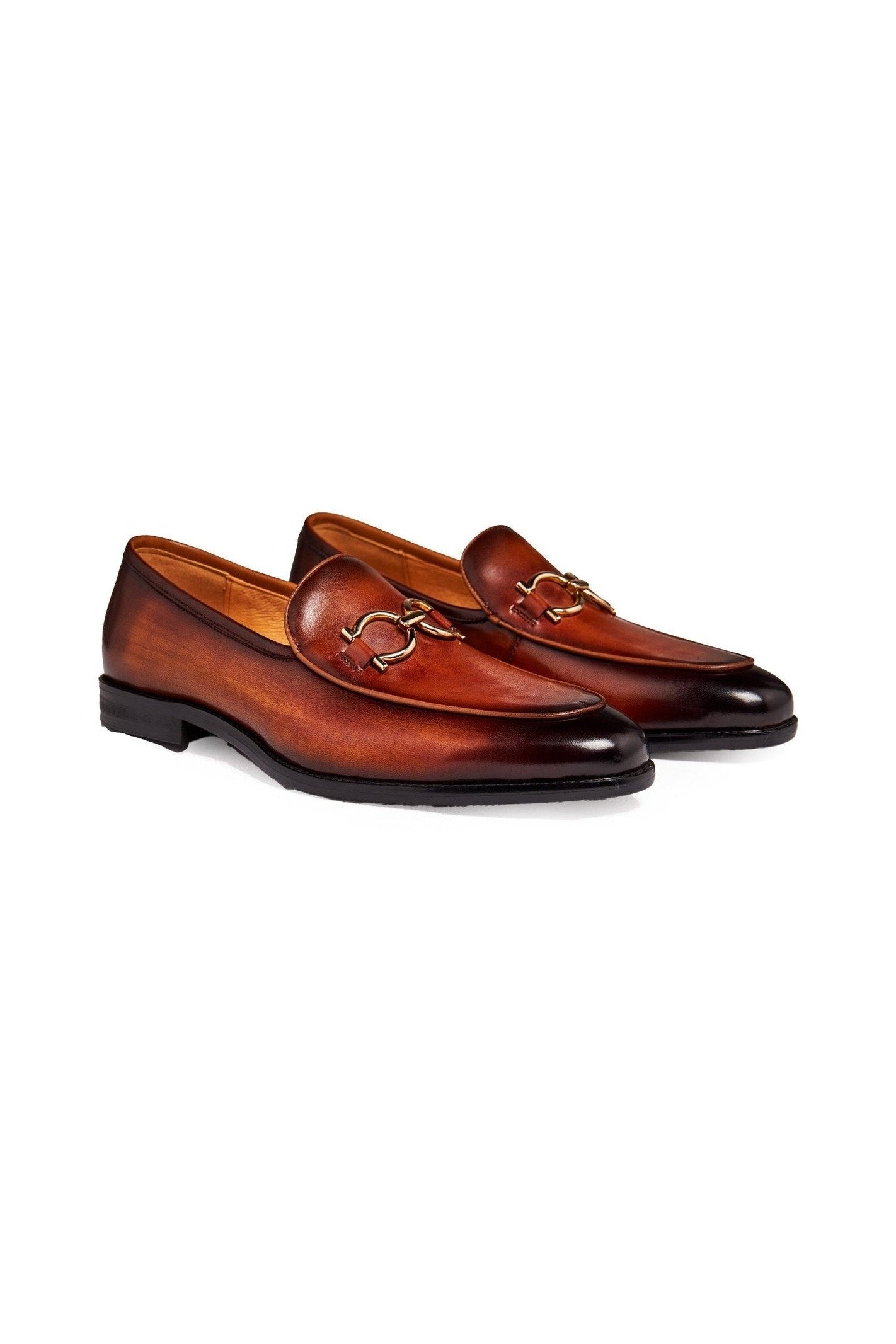 SNAFFLE BIT LOAFERS IN BROWN