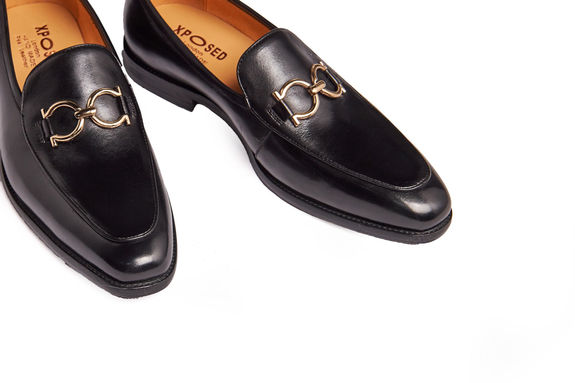 SNAFFLE BIT LOAFERS IN BLACK
