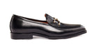 SNAFFLE BIT LOAFERS IN BLACK