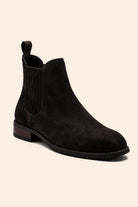 RAMOS Men’s Brown Smooth Suede Leather Chelsea Boots Sartorial Shoes