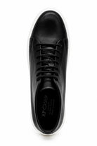 ASTER Men’s Black Leather Ankle Trainer Boots Sartorial Shoes