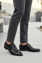 Men's Black Wingtip Brogue Oxford Formal Shoes Sartorial Shoes
