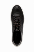 ASTER - Men’s Coffee Brown Leather Ankle Trainer Boots Sartorial Shoes