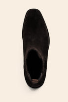 RAMOS Men’s Brown Smooth Suede Leather Chelsea Boots Sartorial Shoes