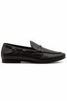 FAZIO Men’s Brown Soft Grain Genuine Leather Snaffle Bit Loafers Sartorial Shoes