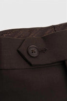 Cavani Bond Auburn Men’s Wool Blend Tailored Trousers CAVANI