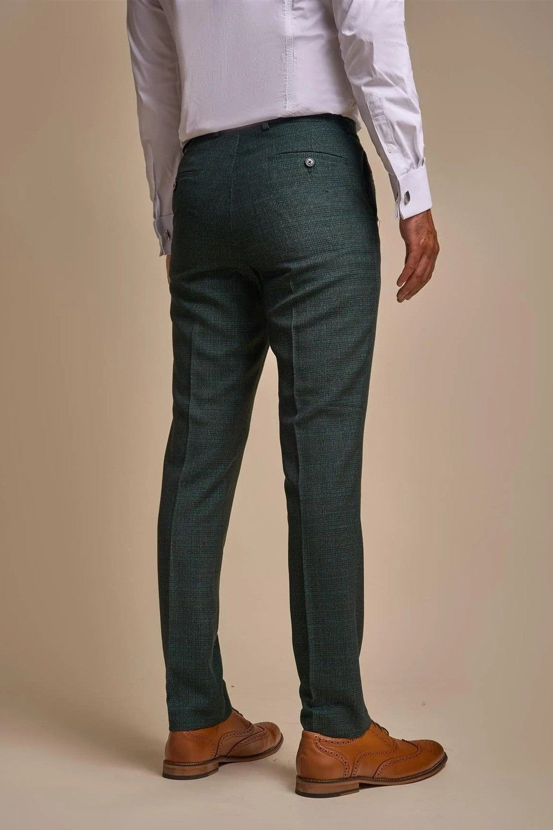 CARIDI - OLIVE 2 PIECE DOUBLE BREASTED SUIT BY CAVANI CAVANI