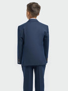 House of Cavani - Tropez Boys Navy Blue 3 Piece Suit Tailored CAVANI
