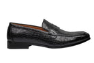 PRINTED PENNY LOAFERS