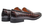 PRINTED PENNY LOAFERS