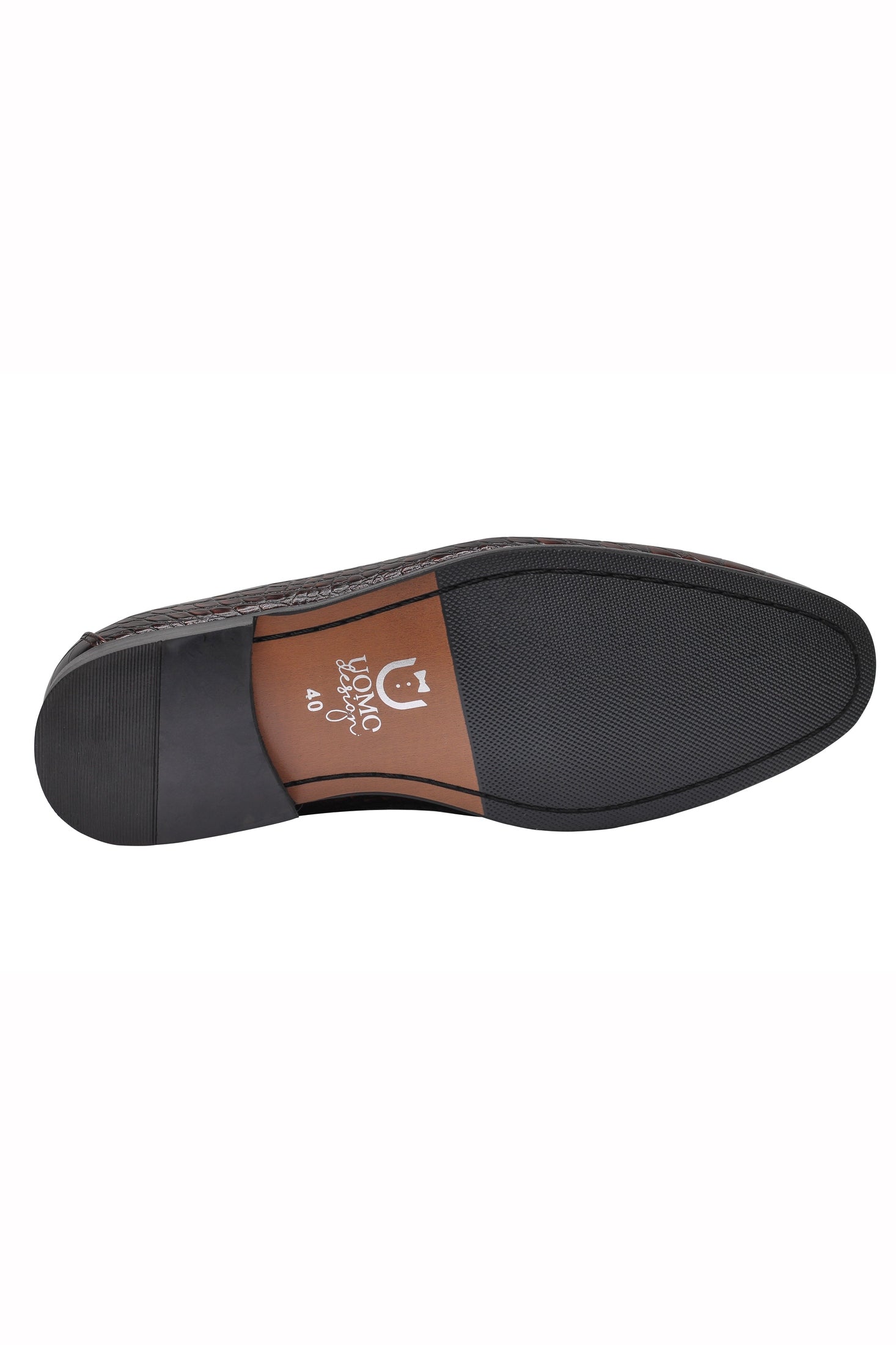 PRINTED PENNY LOAFERS