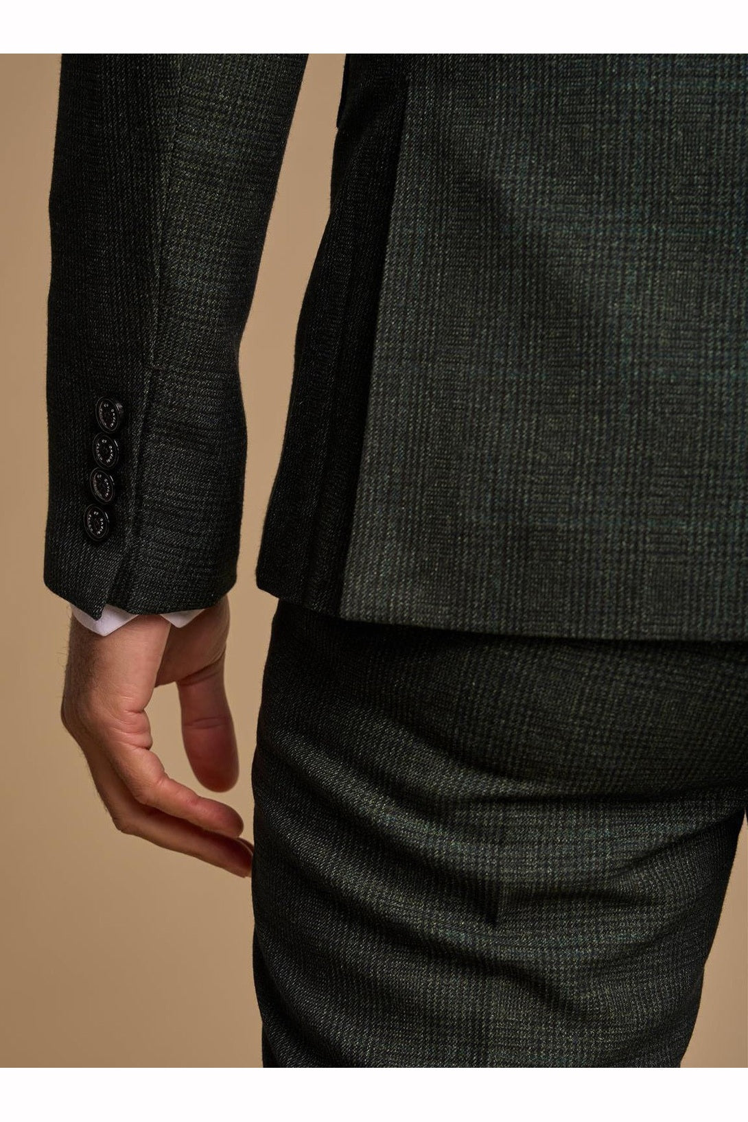 CARIDI - OLIVE 2 PIECE DOUBLE BREASTED SUIT BY CAVANI CAVANI