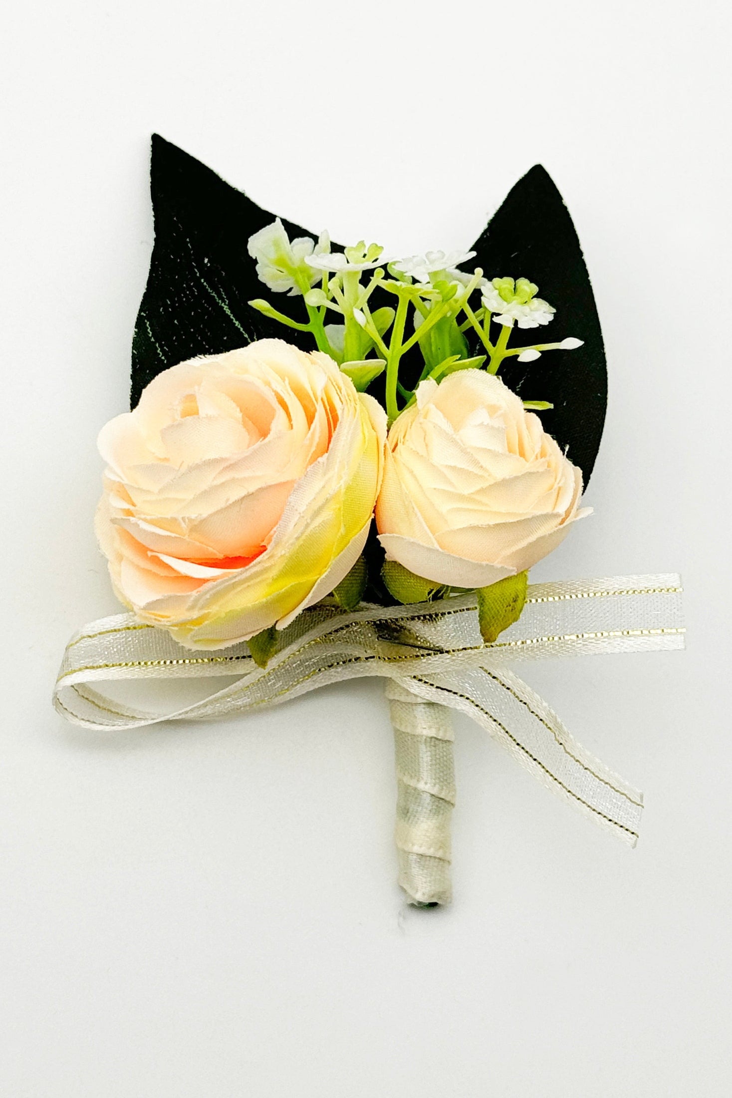 Tuxedo Flower Wedding Boutonniere Lapel Pin Sartorial Shoes