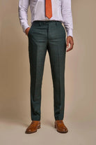 Caridi Slim Fit Olive Trousers CAVANI