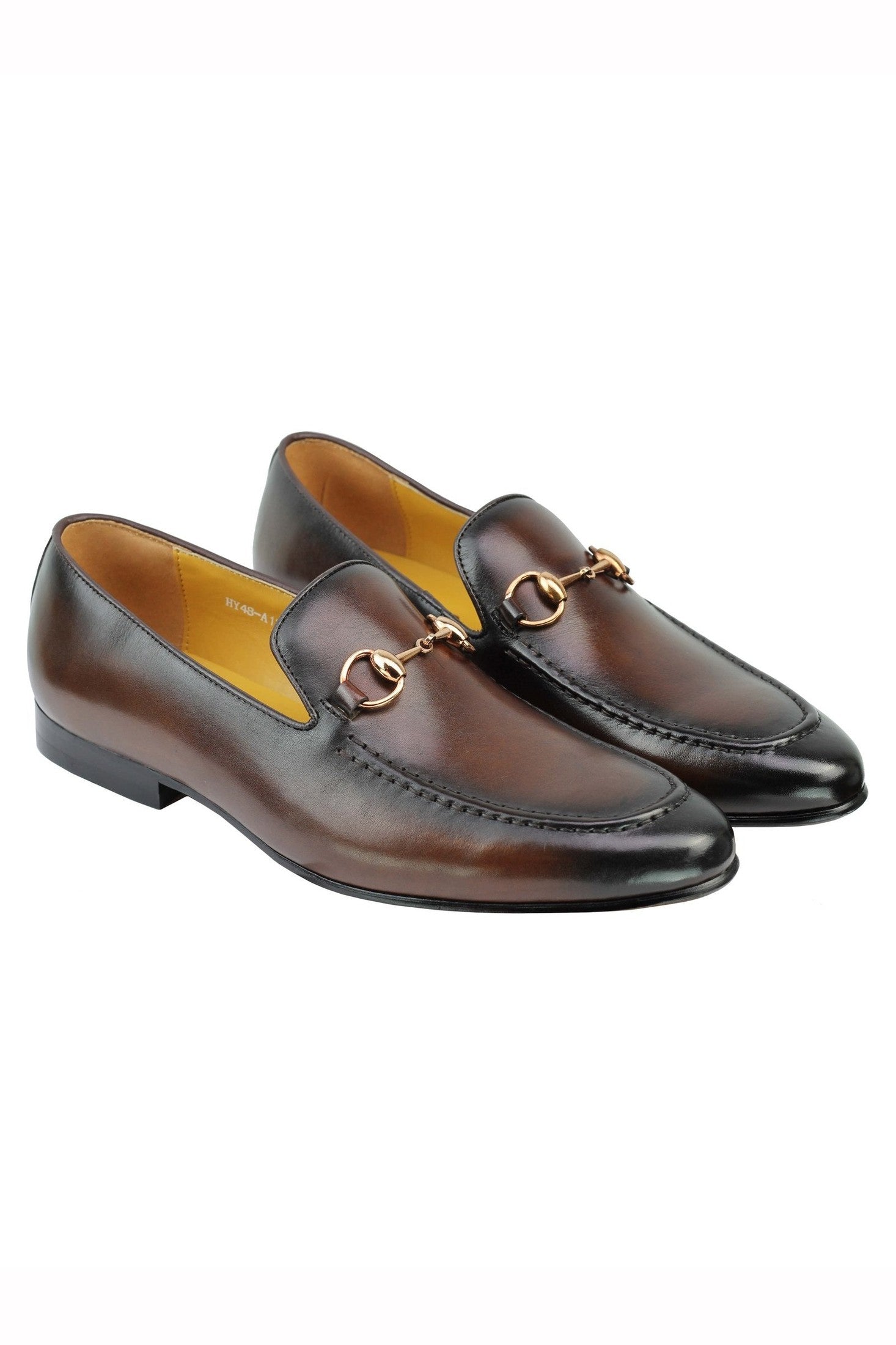 BROWN SNAFFLE BIT LOAFER