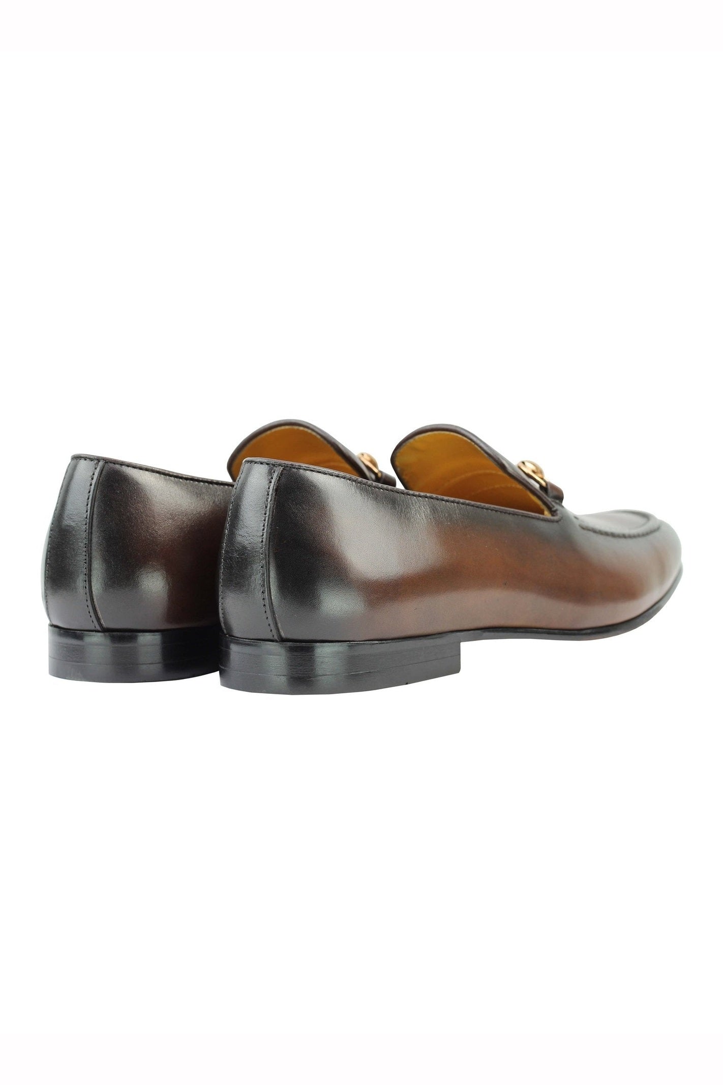 BROWN SNAFFLE BIT LOAFER
