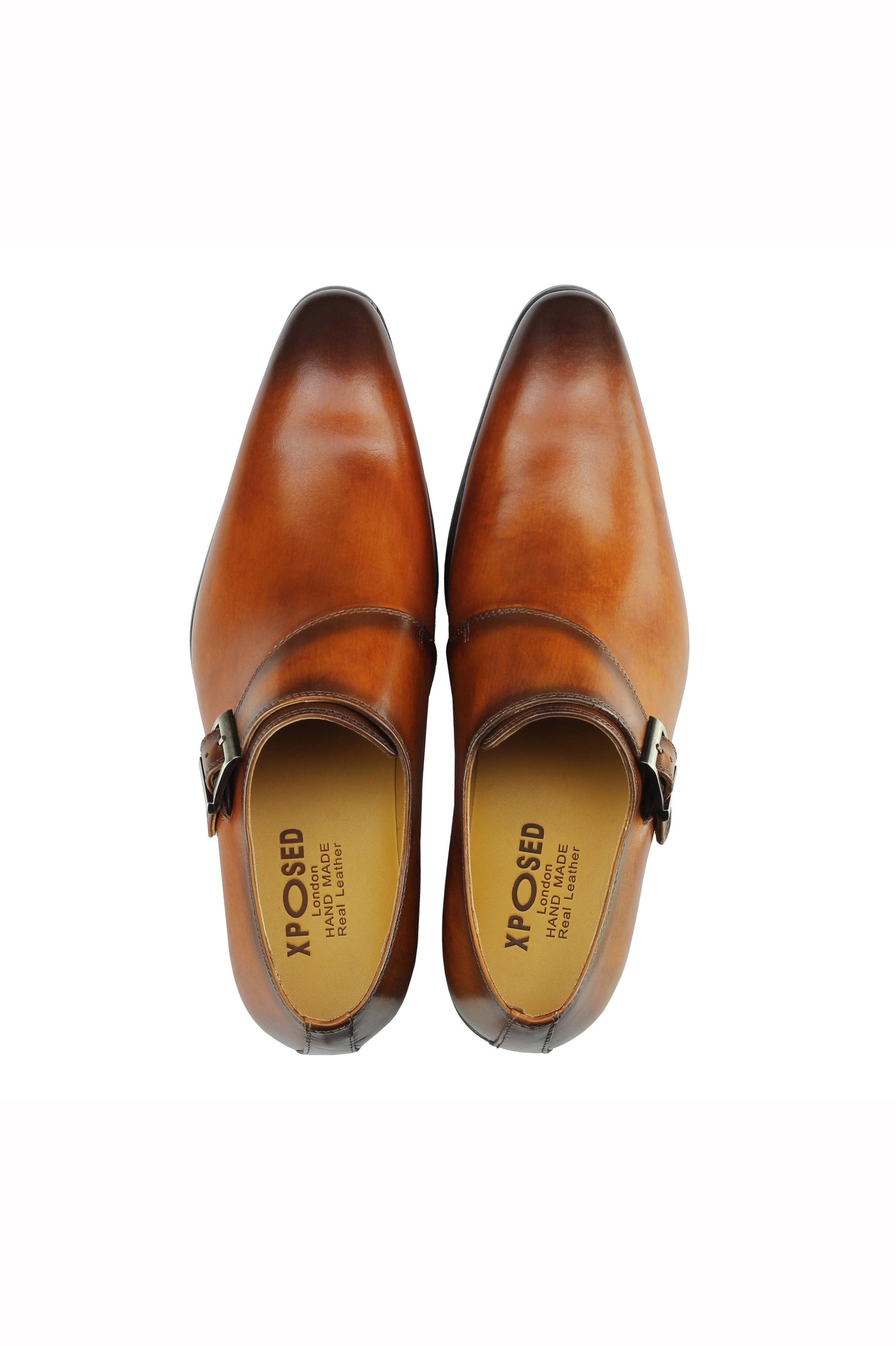 TAN POLISHED SINGLE MONK