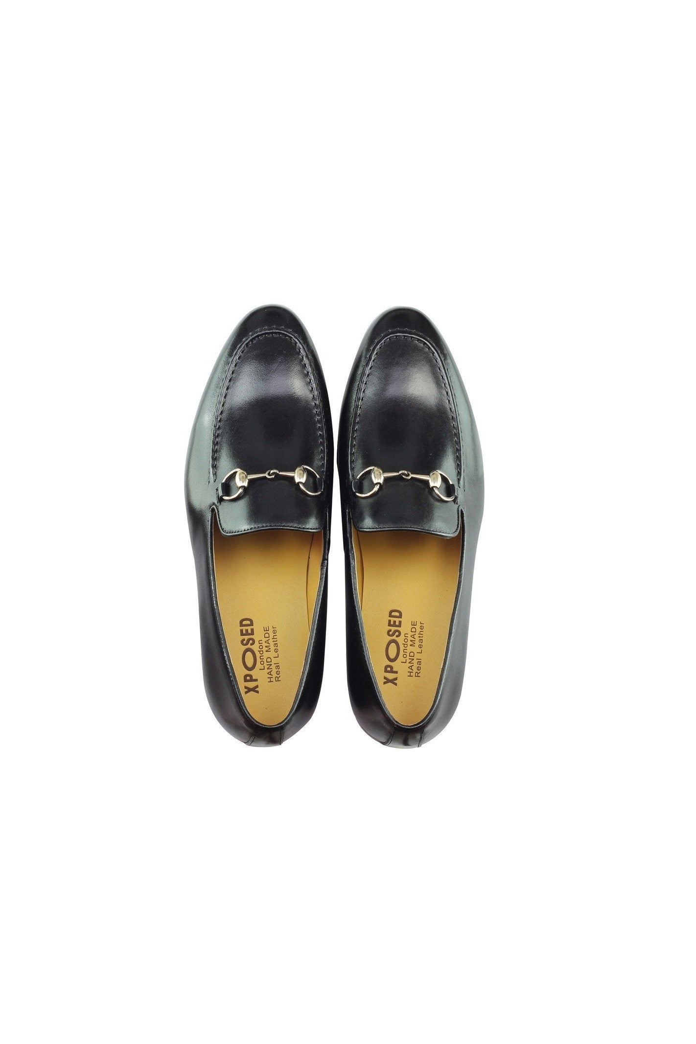 BLACK SNAFFLE BIT LOAFER