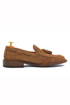 TAN ITALIAN SUEDE TASSEL LOAFER
