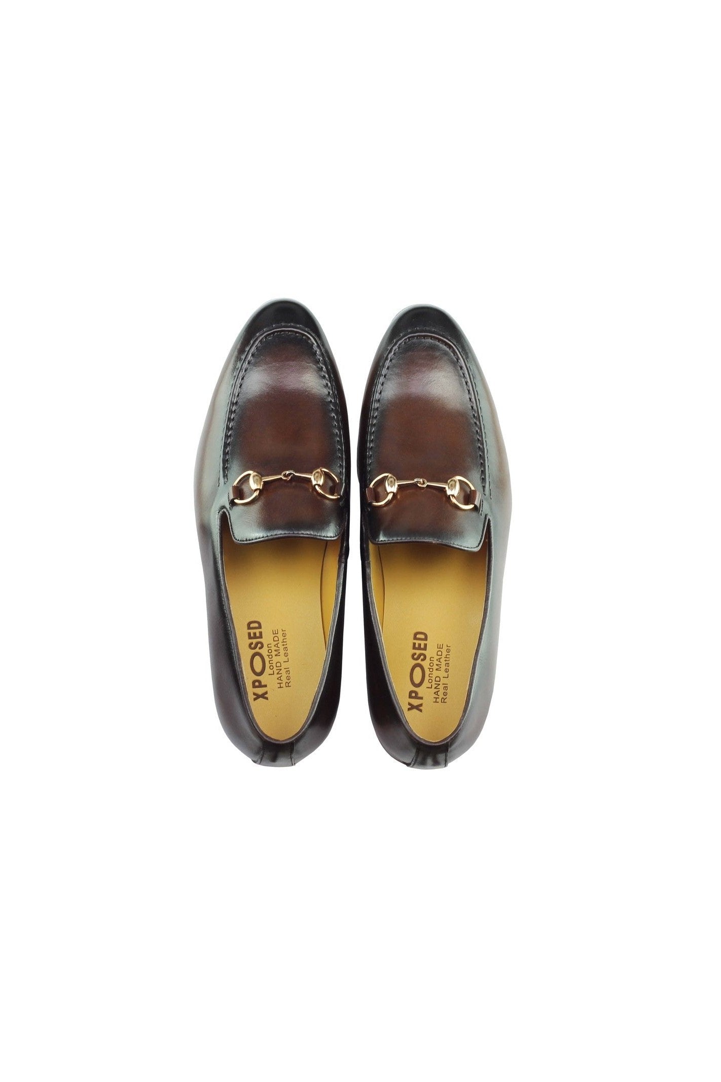 BROWN SNAFFLE BIT LOAFER