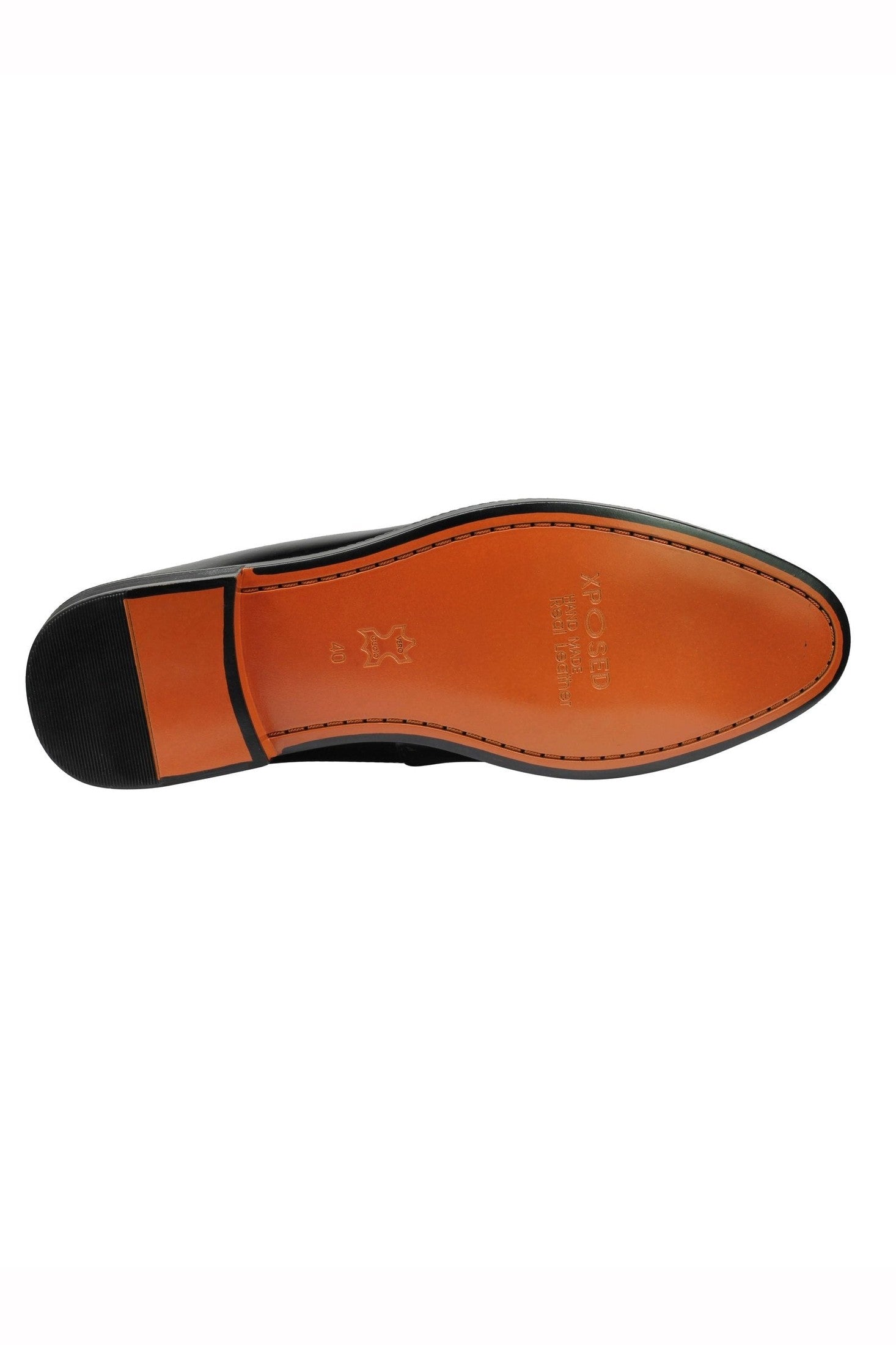 Real Leather Tassel Slip Brogue Loafers