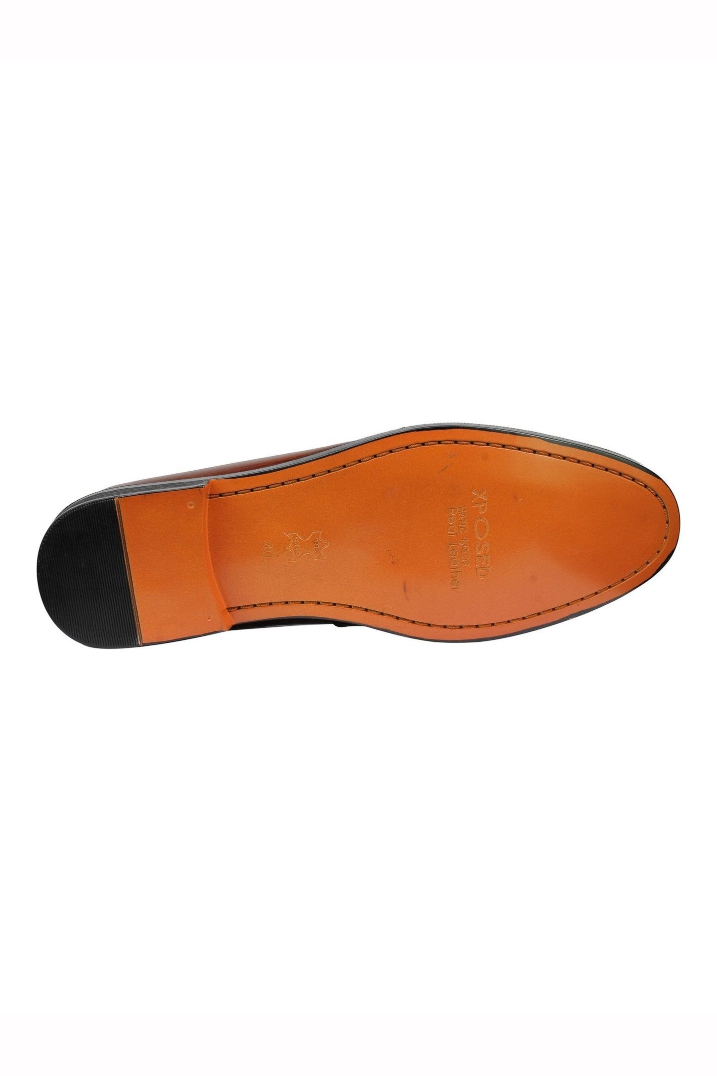 Real Leather Patent Loafers