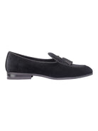 MENS LOAFERS PATENT SHINY FAUX LEATHER RETRO GOLD CREST SLIP ON WEDDING SHOES