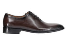 CALF LEATHER WHOLECUT OXFORD LACE UP SHOES IN BROWN