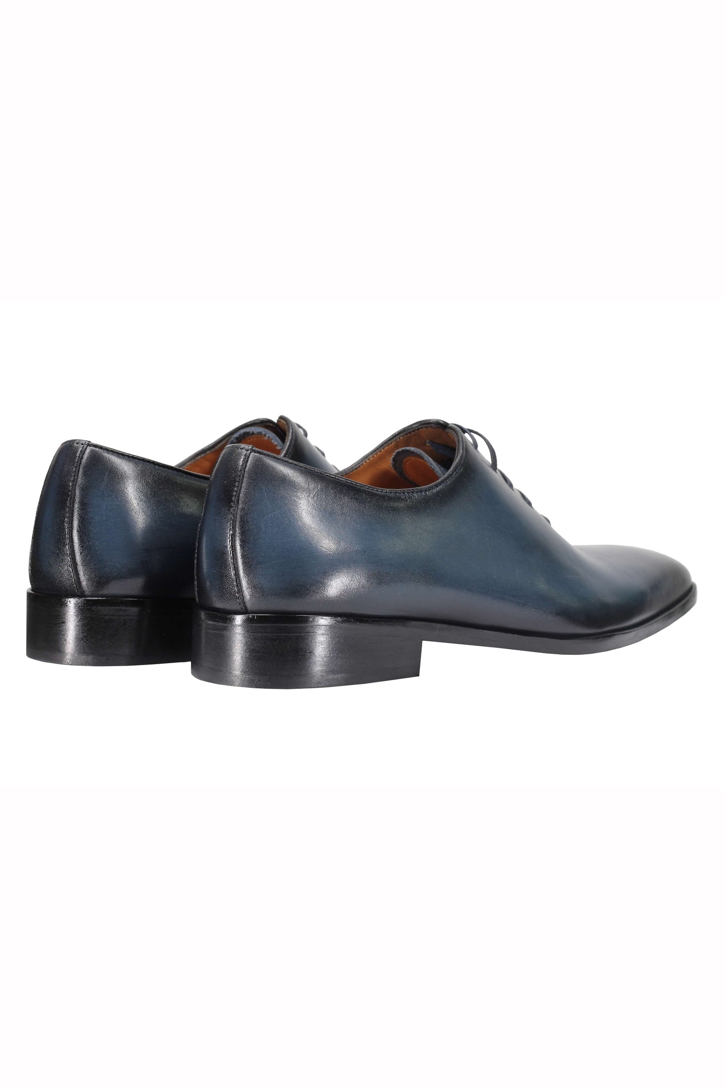 CALF LEATHER WHOLECUT OXFORD LACE UP SHOES