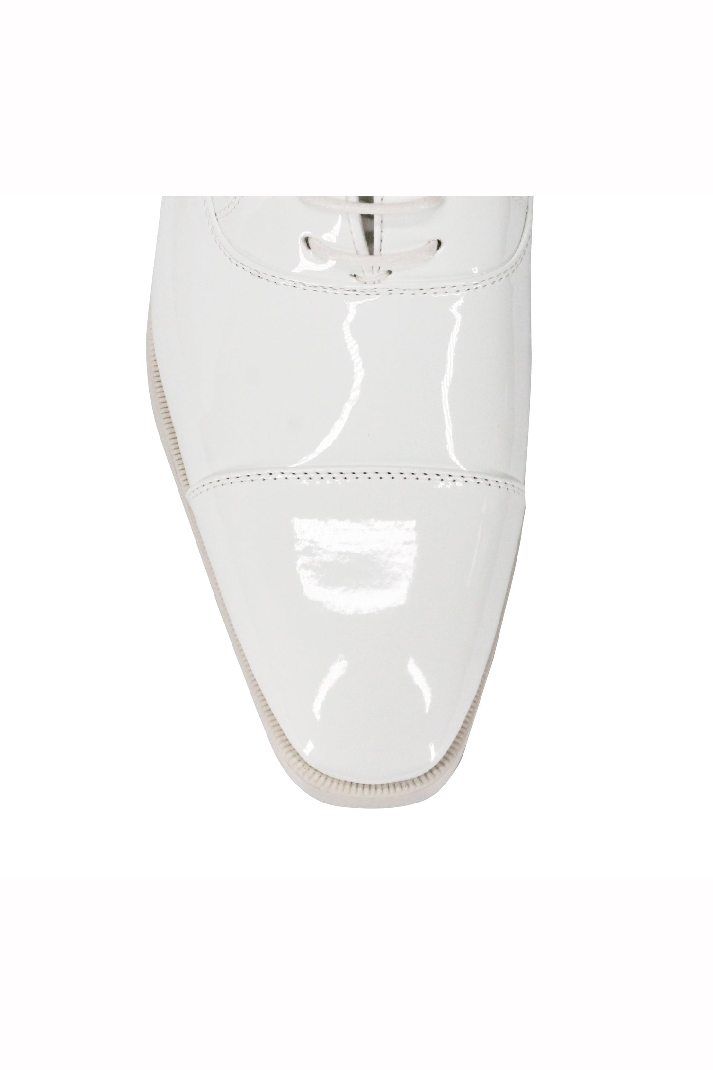 Mens Patent Leather Lined Classic Lace up Oxford Shoes Toe Cap Smart Formal