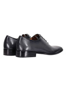 GREY CALF LEATHER WHOLECUT OXFORD LACE UP SHOES