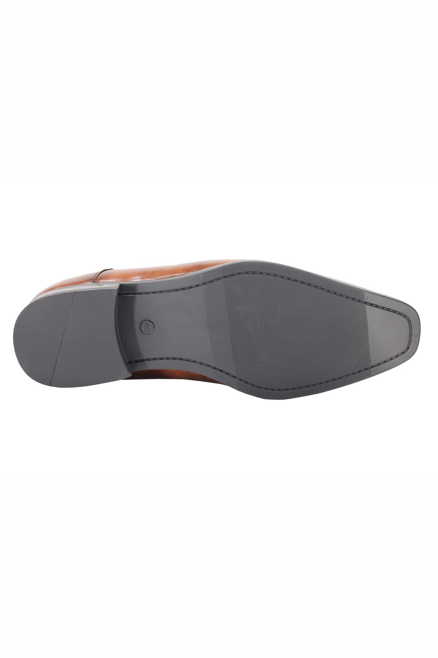 Mens Classic Derby Shoes 2 Tone Polished PU Leather Lace up Formal Dress Office