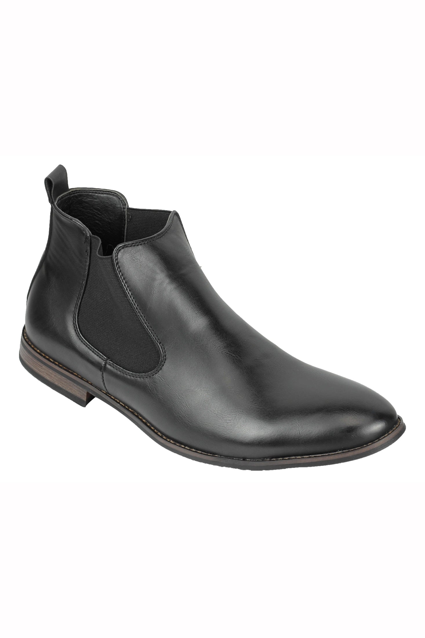 NEW MENS LEATHER ITALIA STYLE VINTAGE CHELSEA BOOTS CASUAL DEALER SHOES UK SIZE
