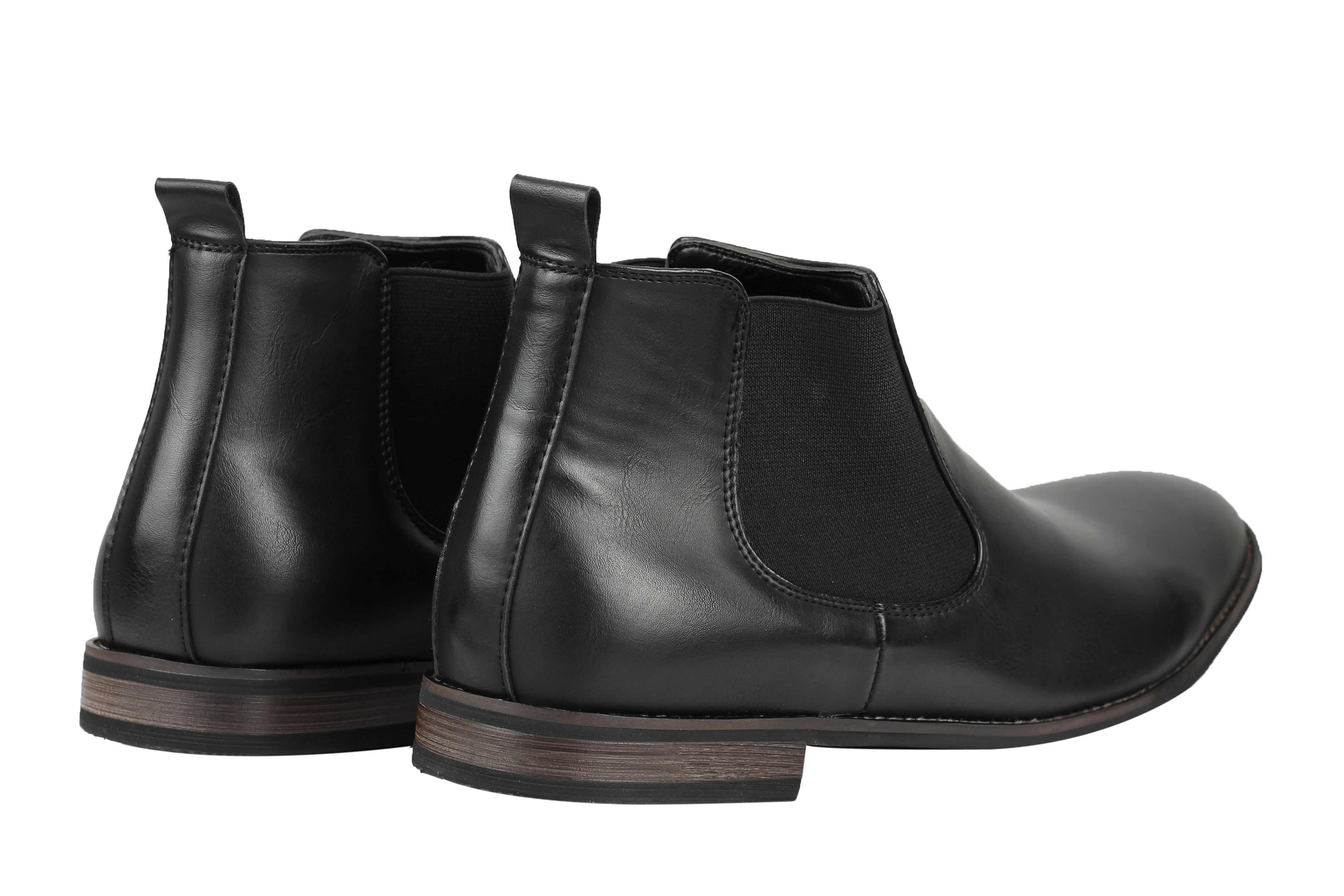 NEW MENS LEATHER ITALIA STYLE VINTAGE CHELSEA BOOTS CASUAL DEALER SHOES UK SIZE