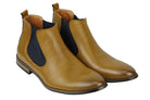 NEW MENS LEATHER ITALIA STYLE VINTAGE CHELSEA BOOTS CASUAL DEALER SHOES UK SIZE