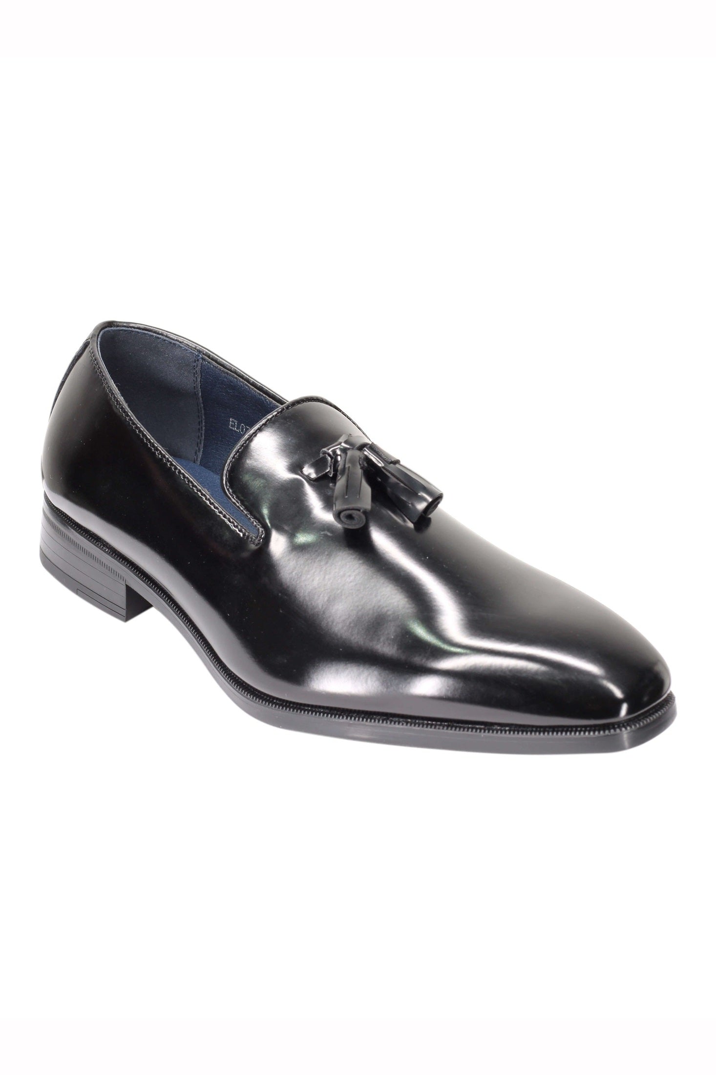 FAUX LEATHER LOAFERS WITH TASSELS