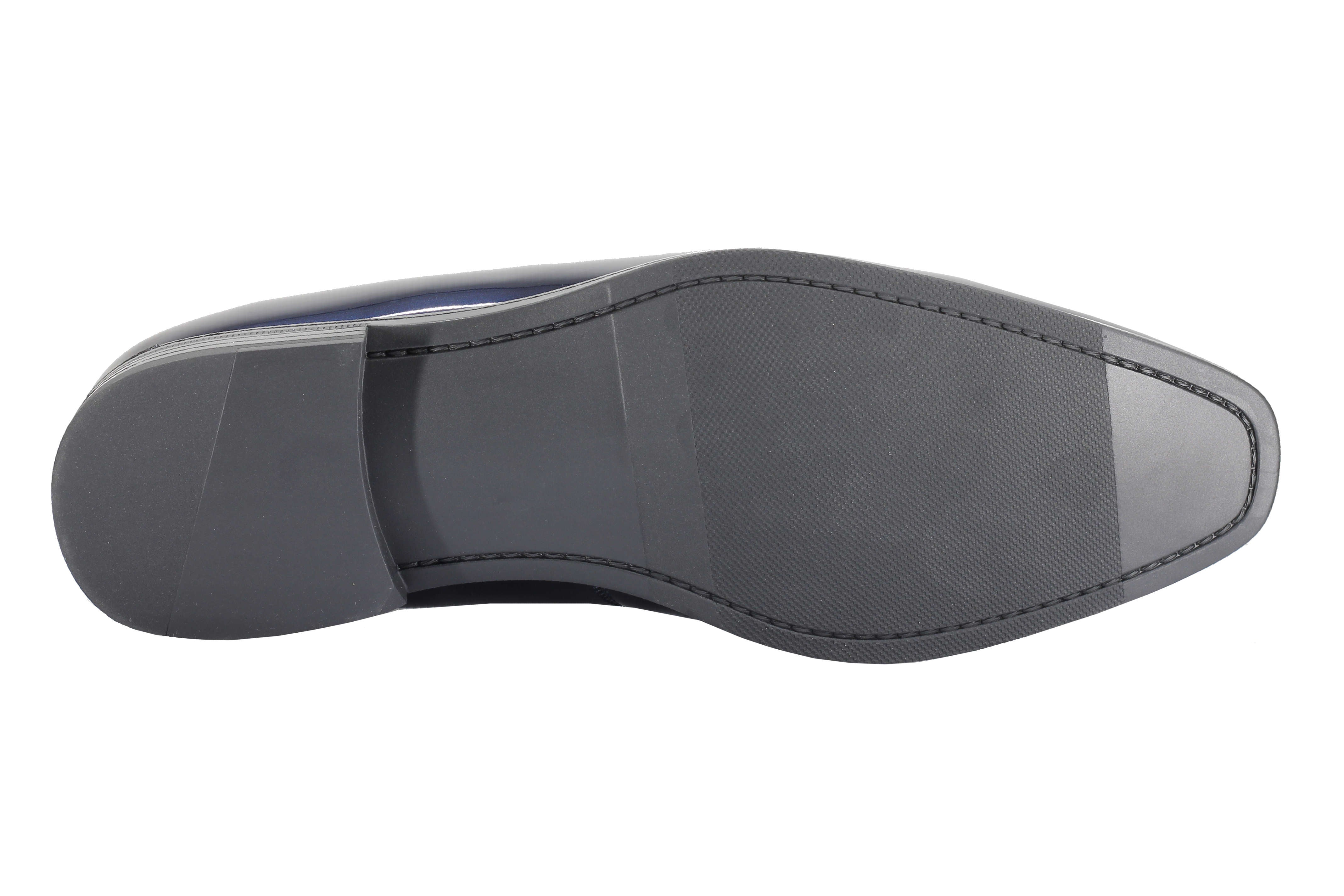 VELVET SHINY LOAFERS WITH BUCKLE