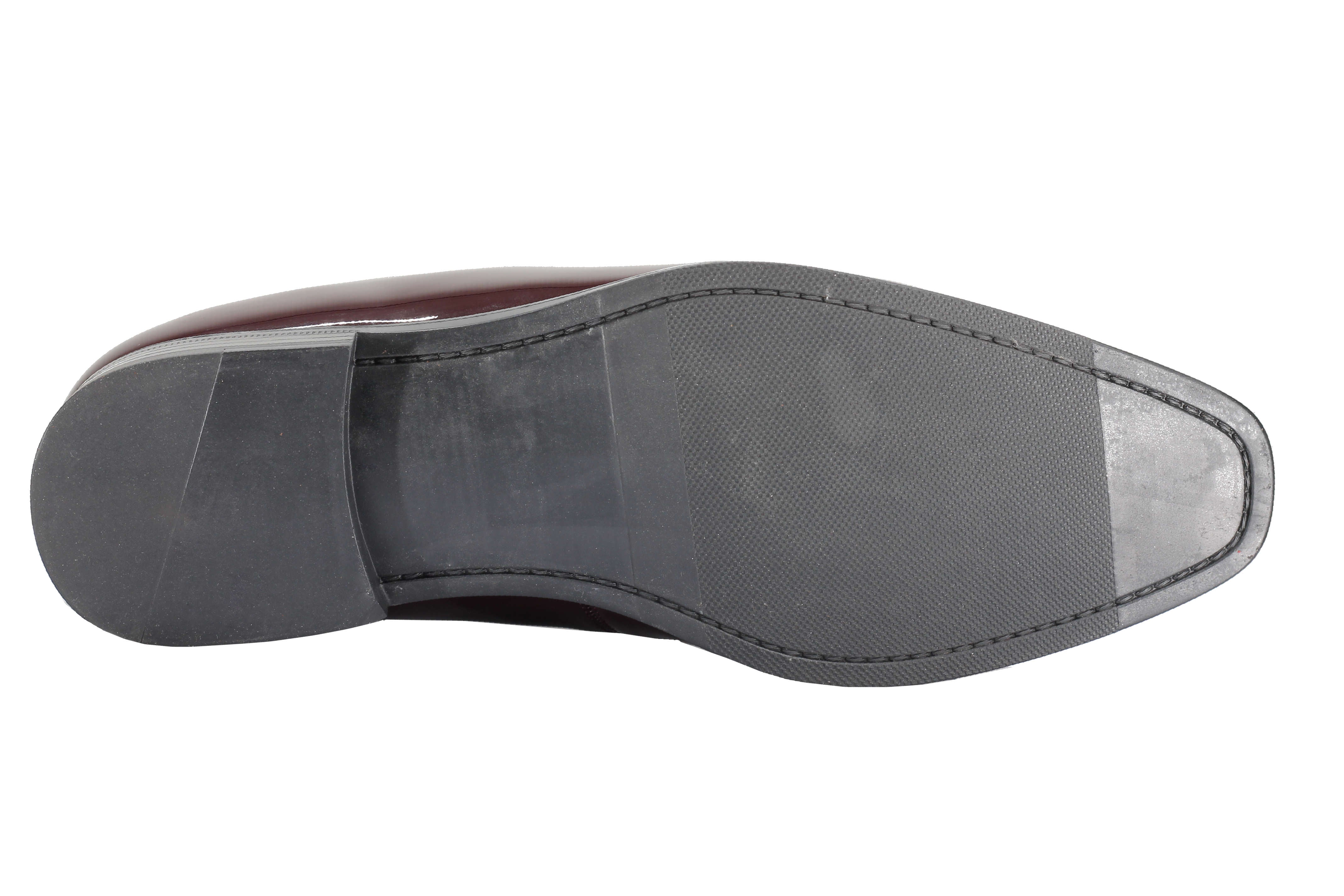 VELVET SHINY LOAFERS WITH BUCKLE