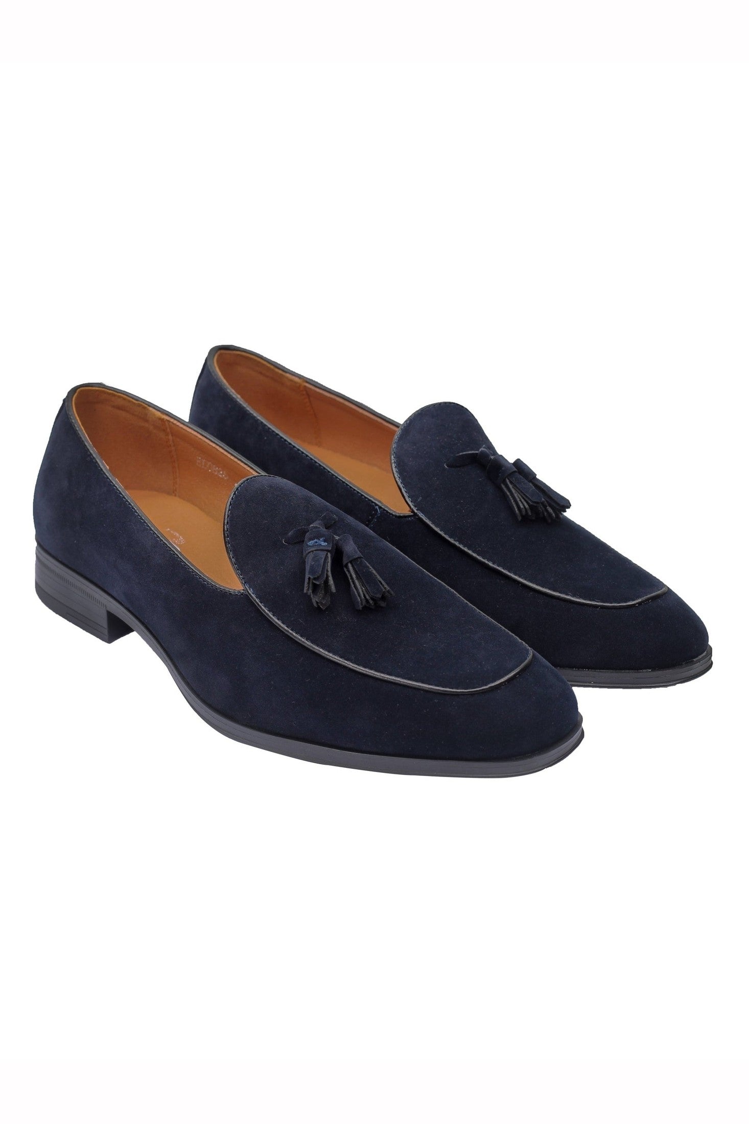 Faux Suede Tassel Loafers