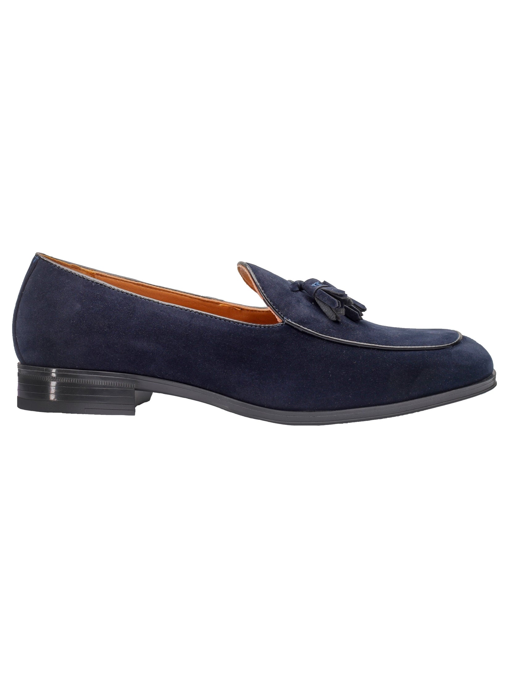 Faux Suede Tassel Loafers