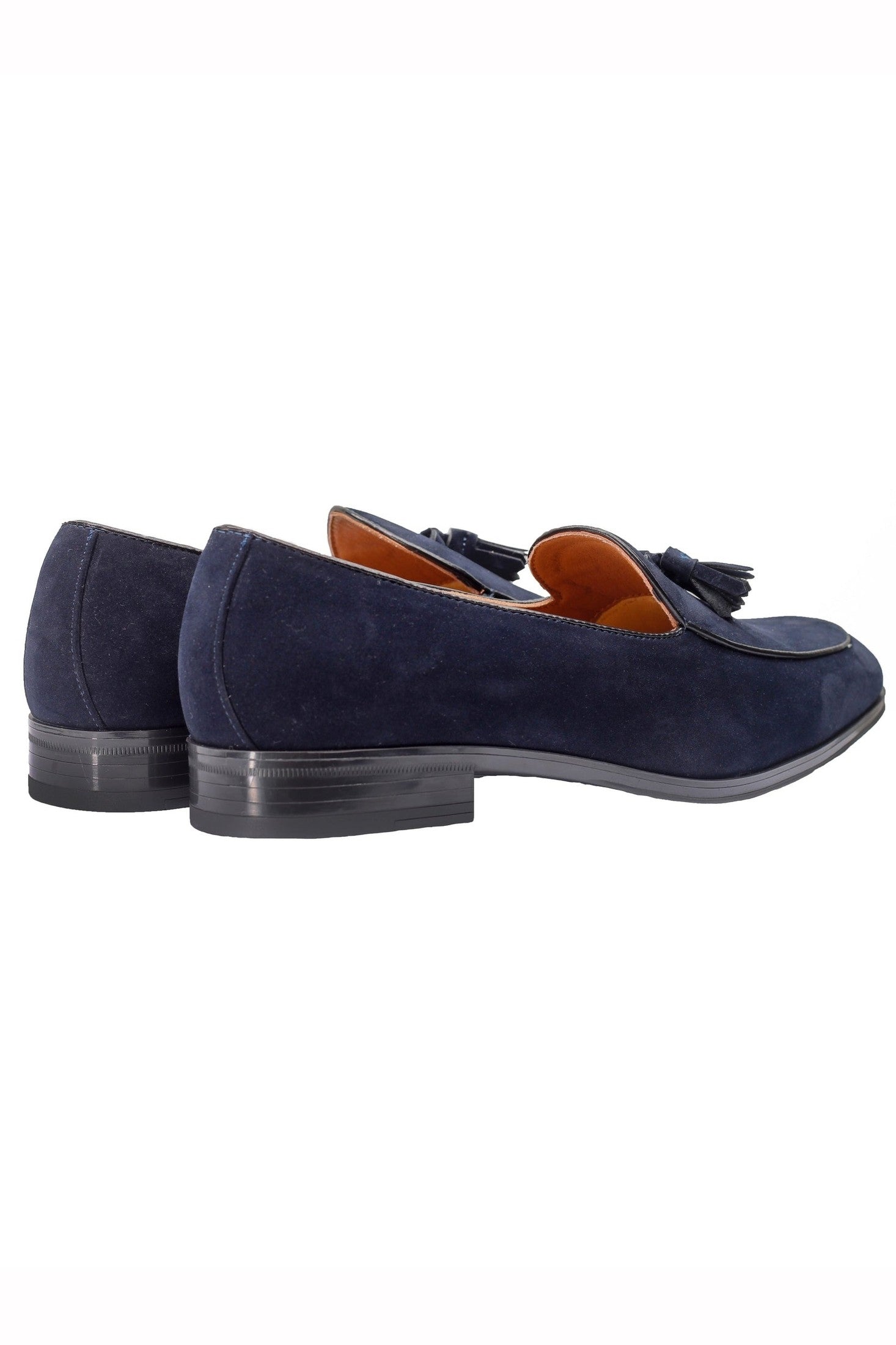 Faux Suede Tassel Loafers
