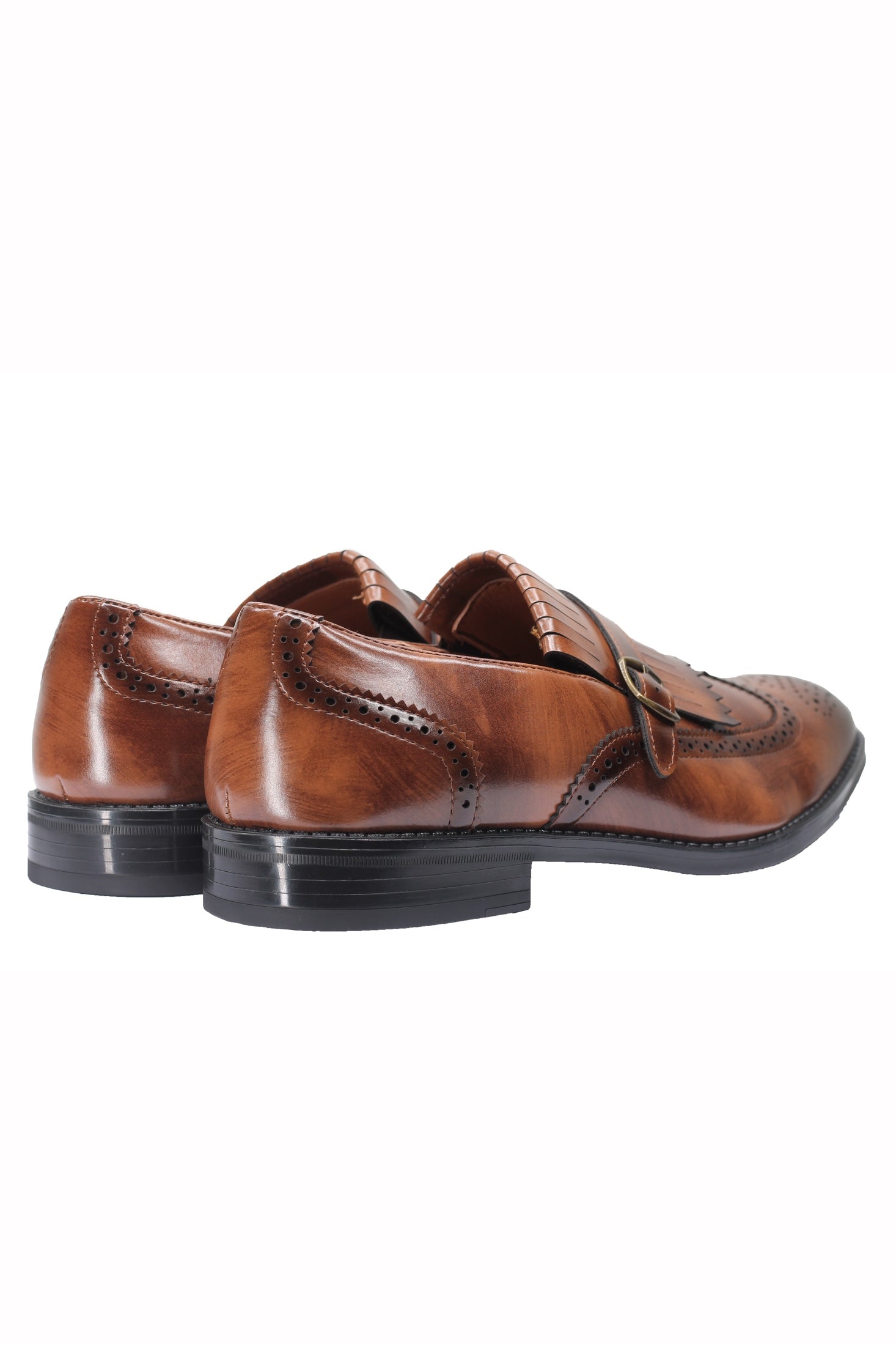 MONK STRAP BROGUE LOAFERS
