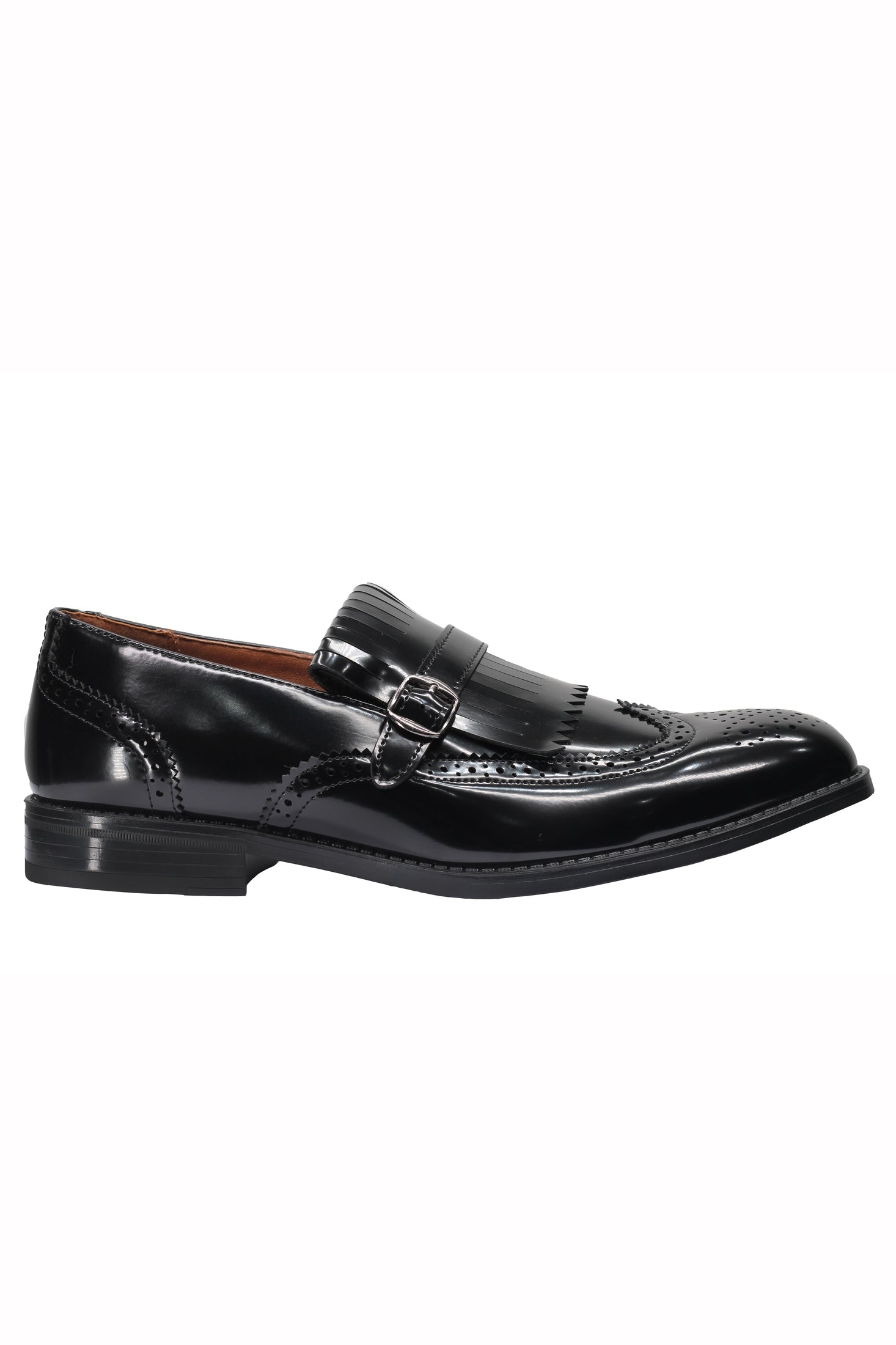 MONK STRAP BROGUE LOAFERS