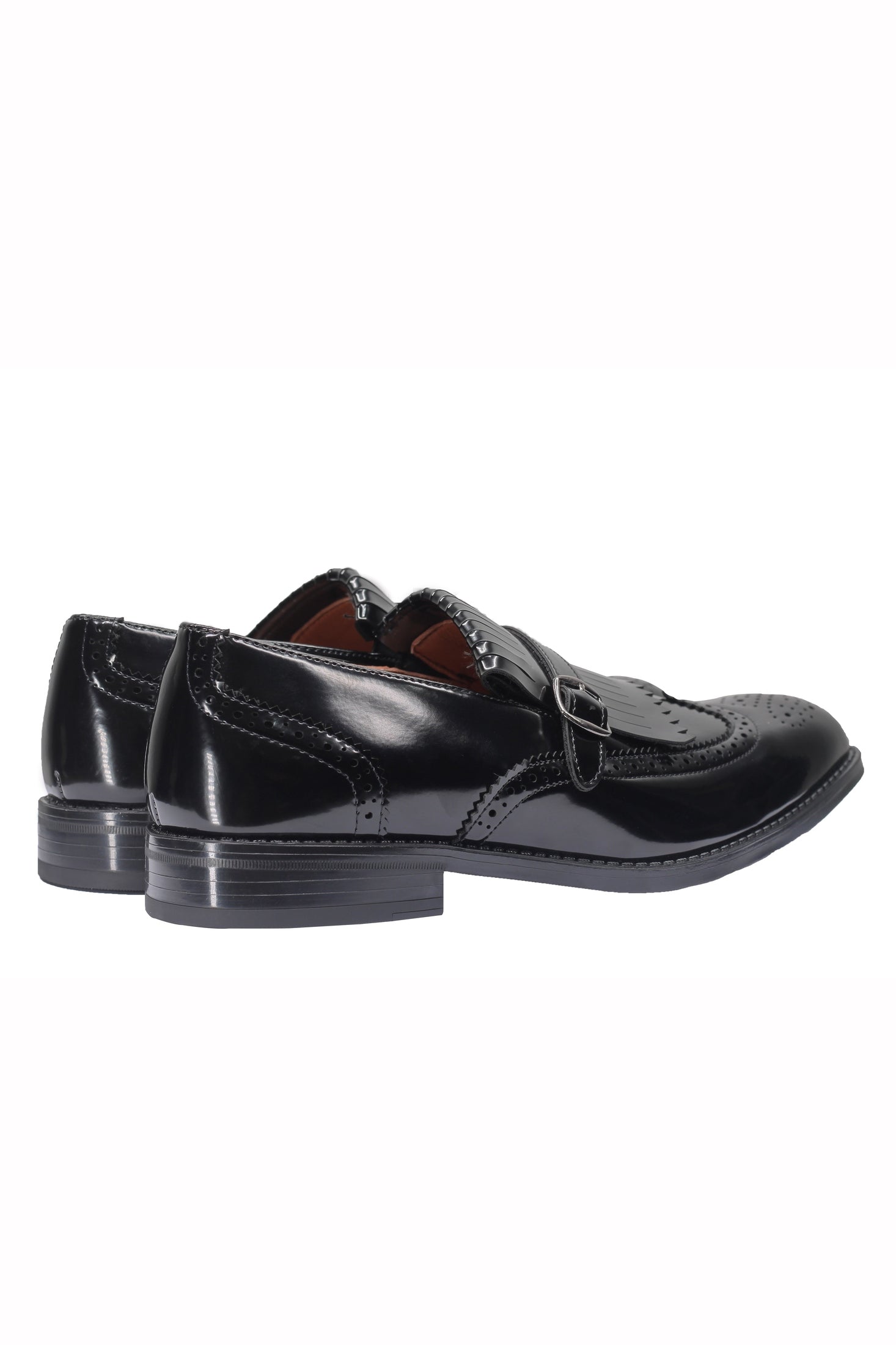 MONK STRAP BROGUE LOAFERS